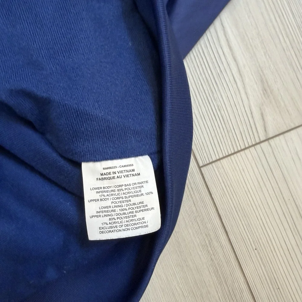 Nike Jacket Youth Large Navy Black Fleece Full Zip Windrunner Pockets AA0069‎